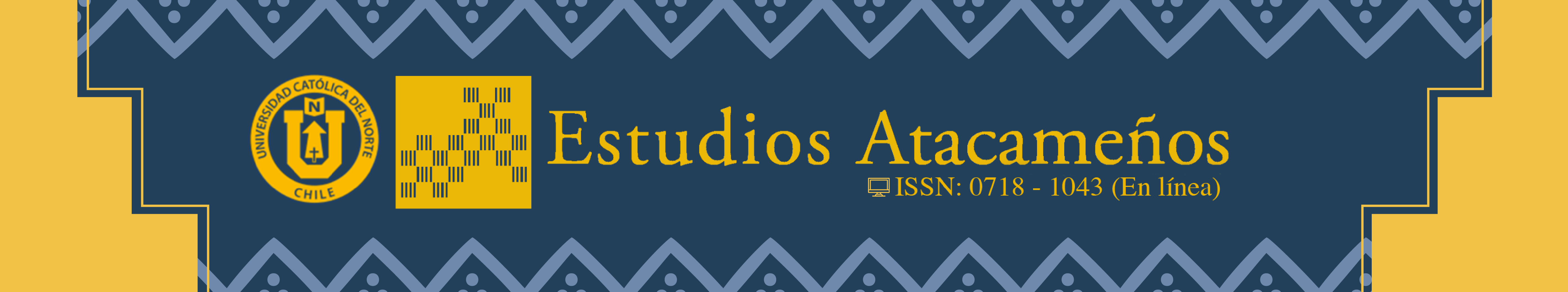 Estudios Atacameños (En línea) Banner